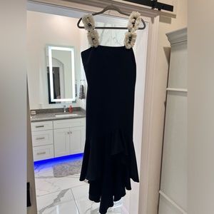 Boston proper deep navy dress size 6